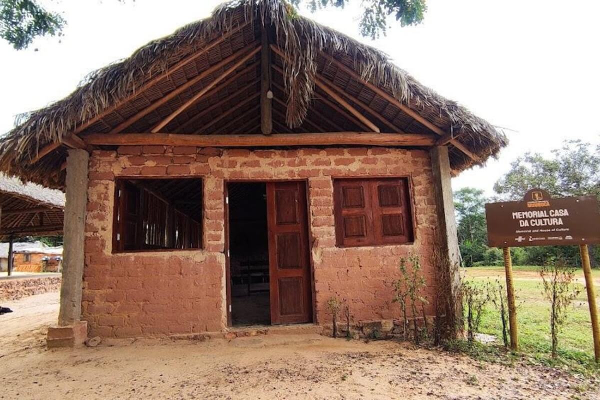 Casa da Cultura localizada na comunidade Mumbuca, em Mateiros. Crédito: Jéssica Sá.